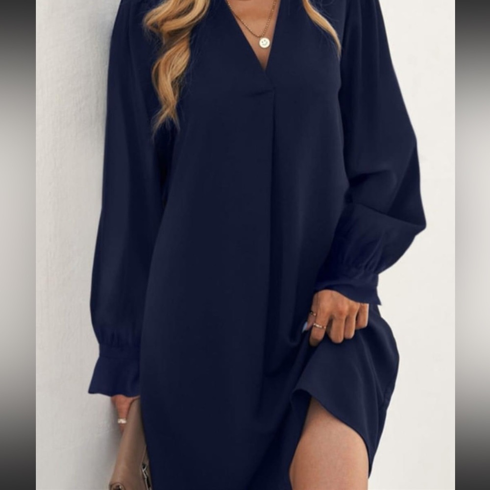 Navy Dress - Picture 2 of 3